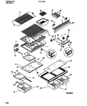 Diagram for 04 - Shelves, Controls, Divider, Mullion