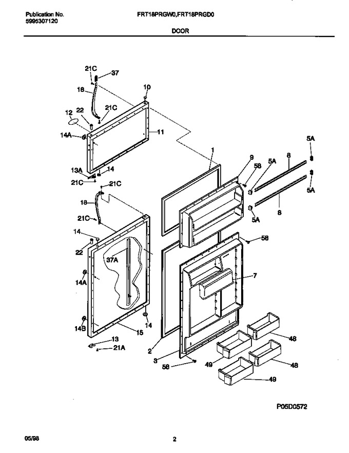 Diagram for FRT18PRGW0