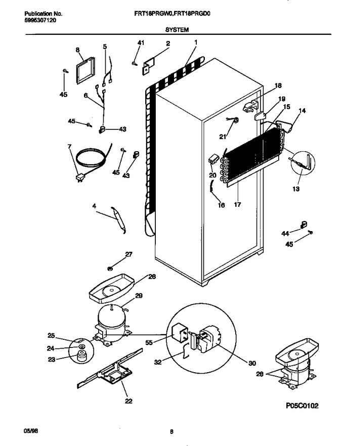 Diagram for FRT18PRGW0