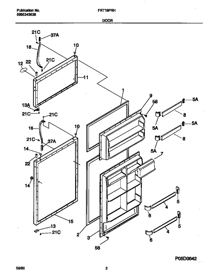 Diagram for FRT18PRHD1