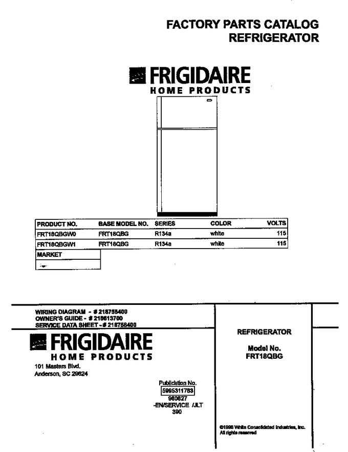 Diagram for FRT18QBGW1