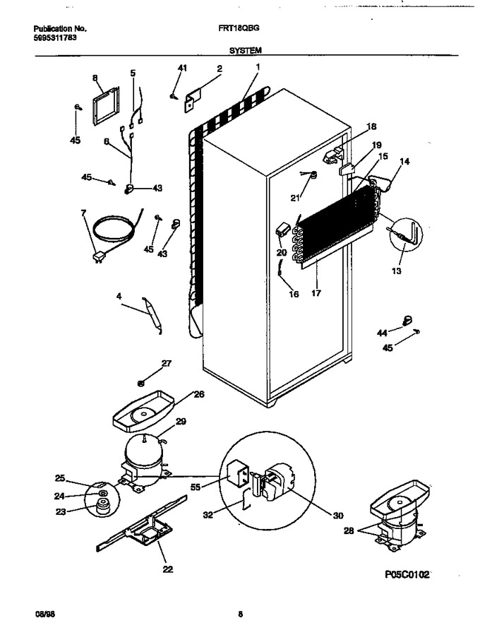 Diagram for FRT18QBGW0