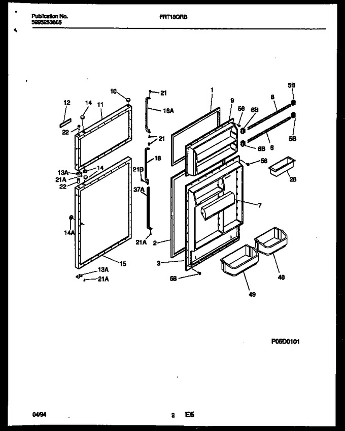Diagram for FRT18QRBW0