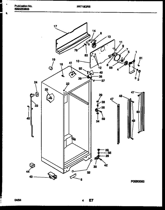 Diagram for FRT18QRBW0