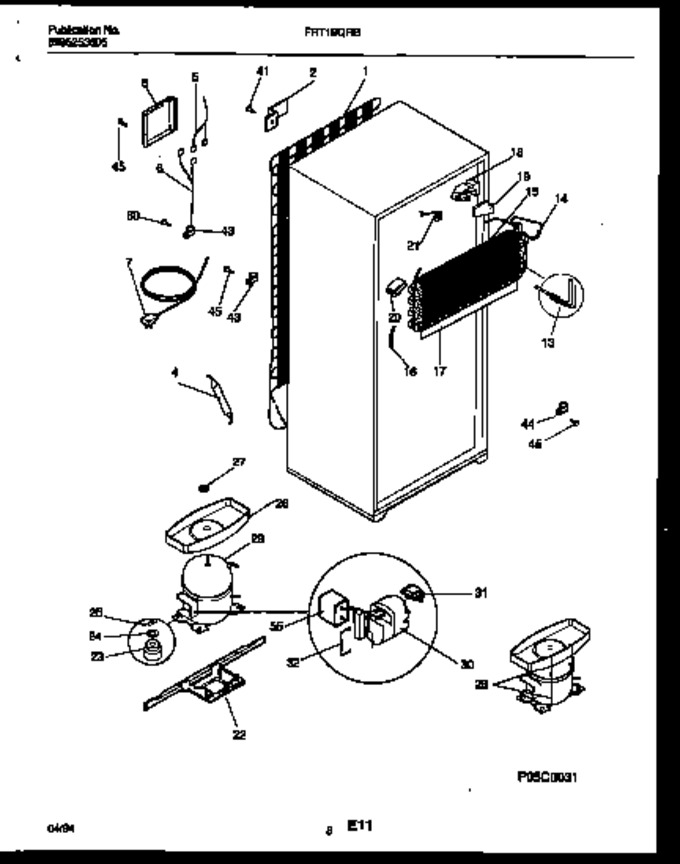 Diagram for FRT18QRBW0