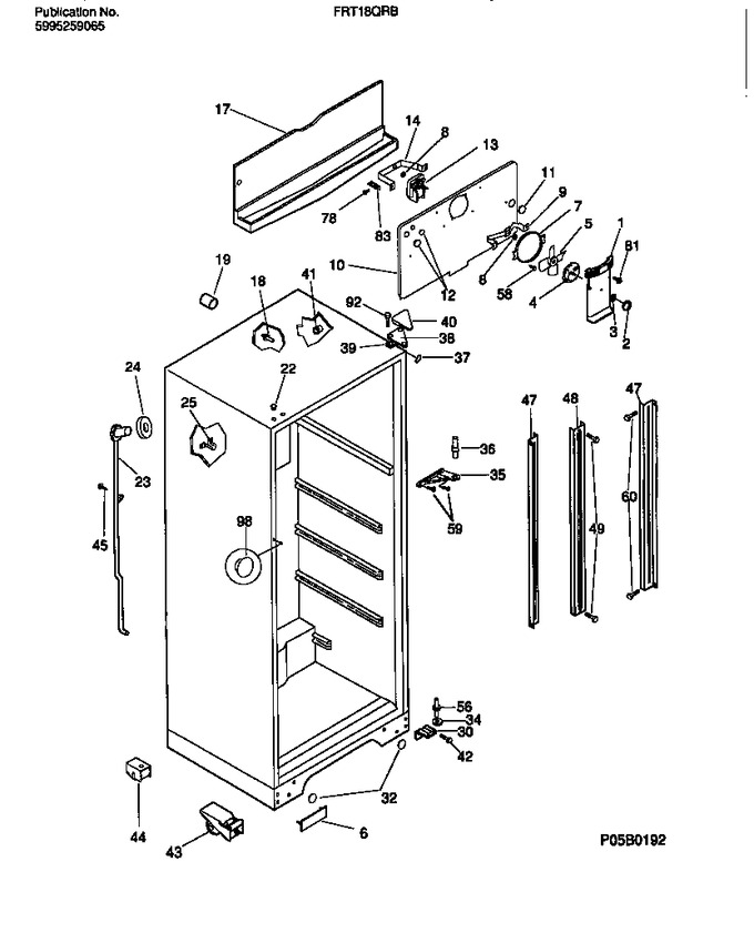 Diagram for FRT18QRBD2