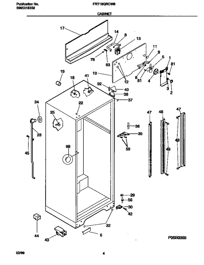 Diagram for FRT18QRCW6
