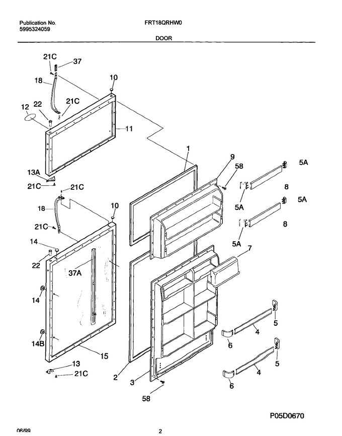 Diagram for FRT18QRHW0
