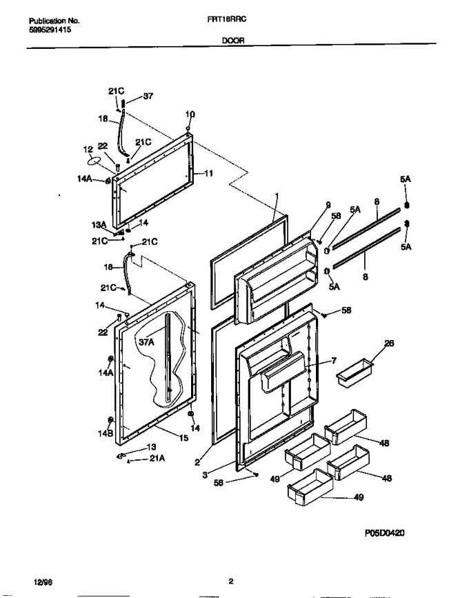 Diagram for FRT18RRCD3