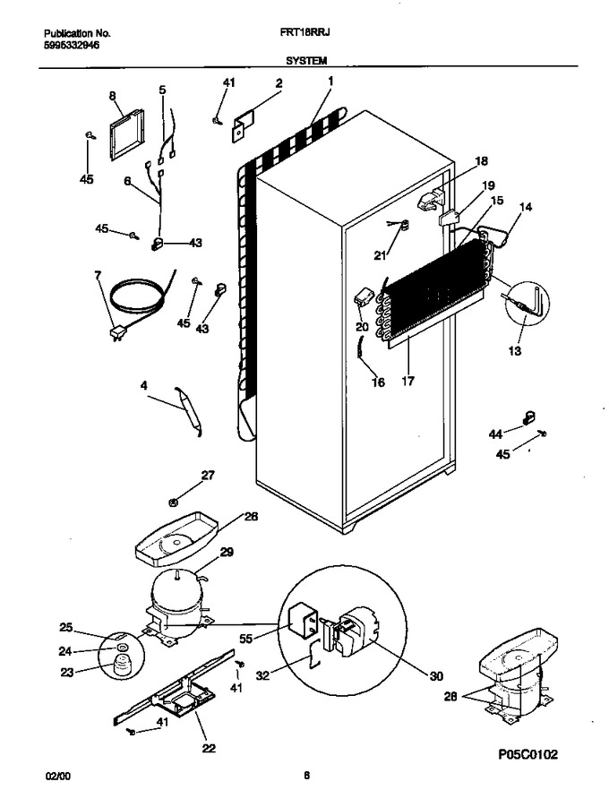 Diagram for FRT18RRJW0