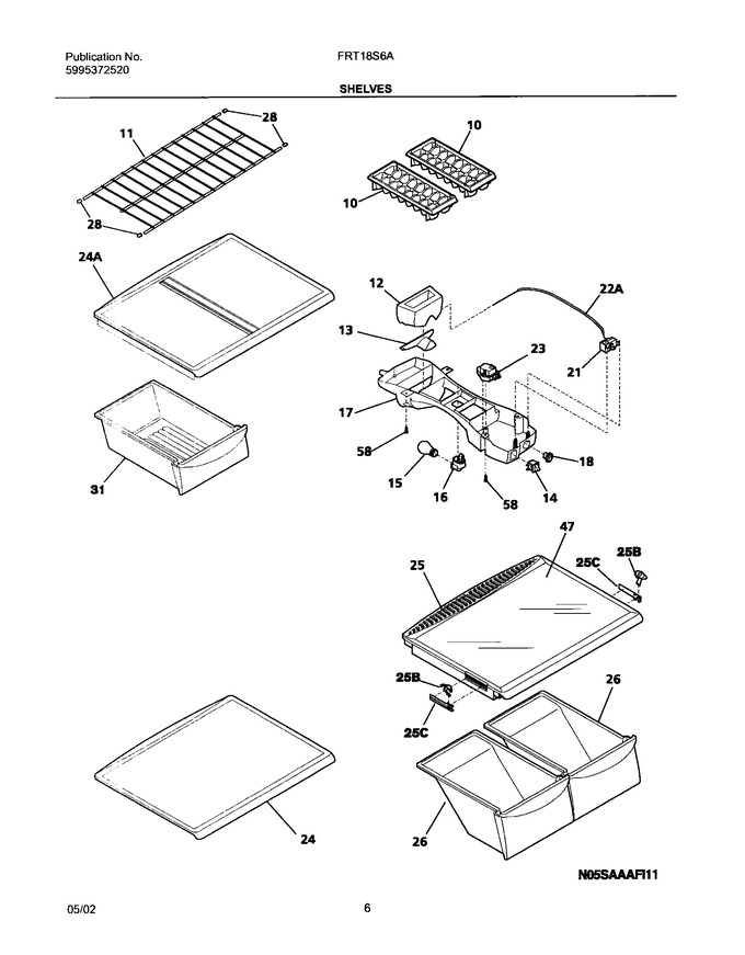 Diagram for FRT18S6AQ7
