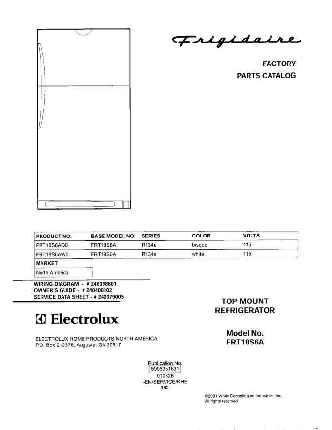 Diagram for FRT18S6AQ0