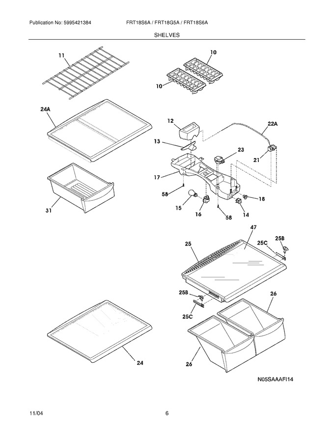 Diagram for FRT18S6AQF