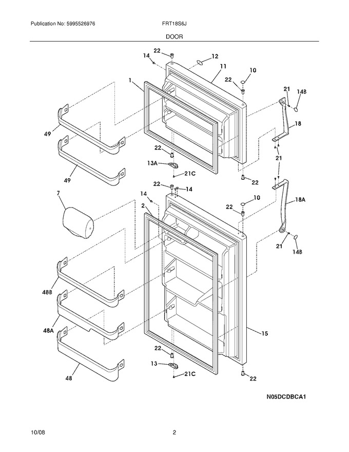 Diagram for FRT18S6JB4