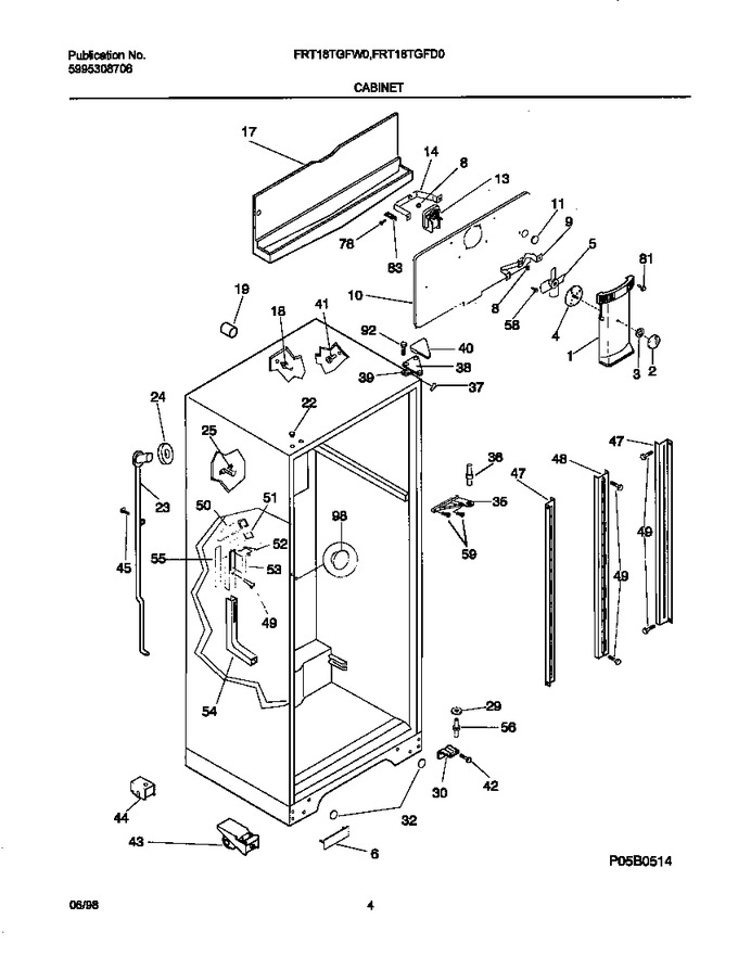 Diagram for FRT18TGFD0