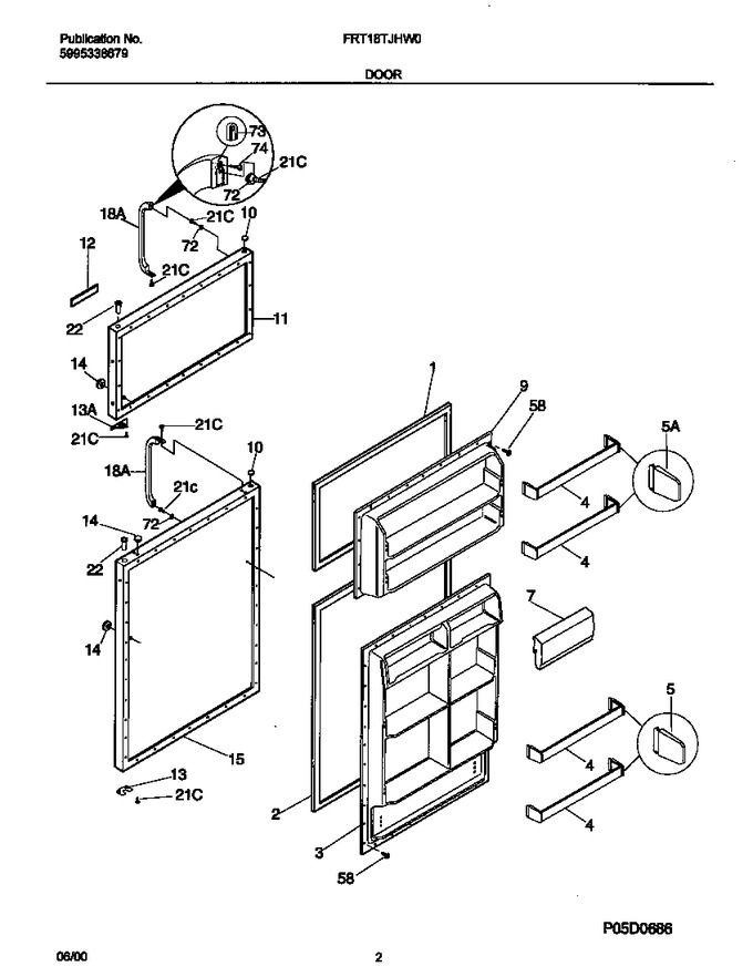 Diagram for FRT18TJHW0