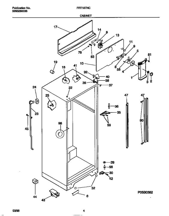 Diagram for FRT18TNCW1