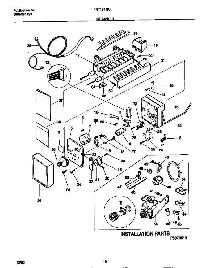 Diagram for FRT18TNCW4