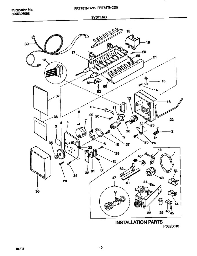 Diagram for FRT18TNCW5