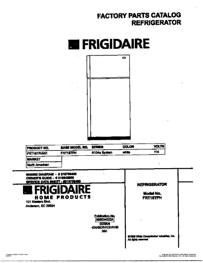Diagram for FRT18TPHW1