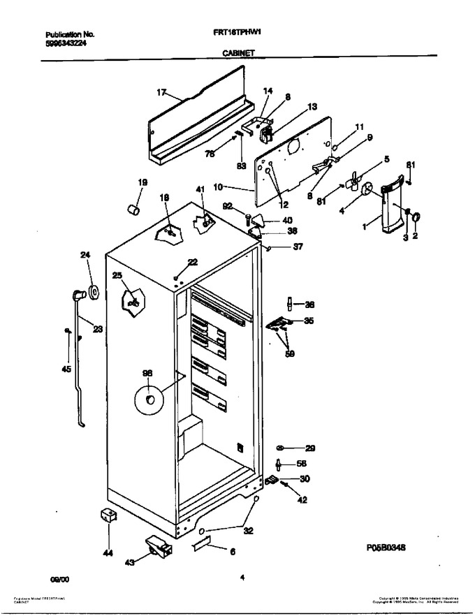 Diagram for FRT18TPHW1