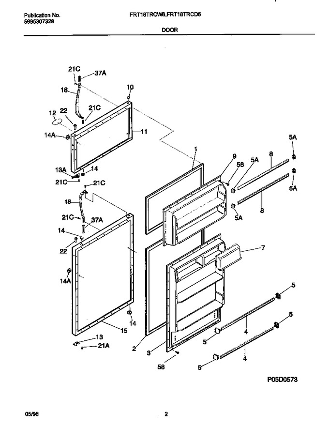 Diagram for FRT18TRCW6