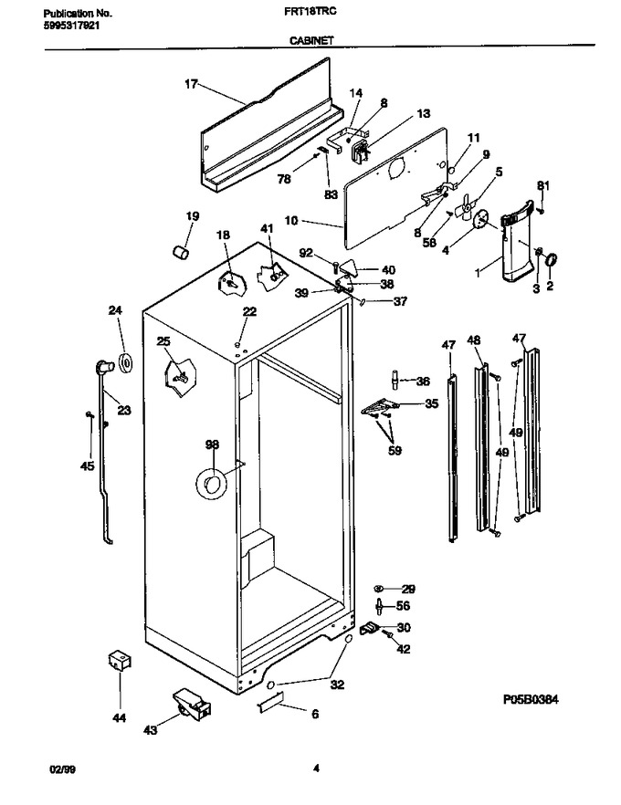 Diagram for FRT18TRCD7