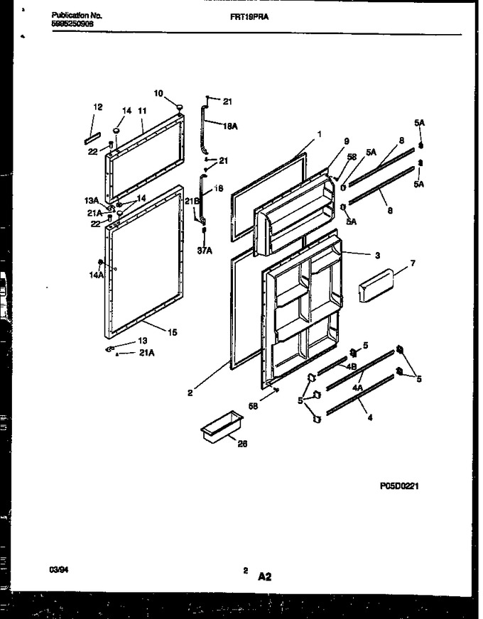 Diagram for FRT19PRAW0