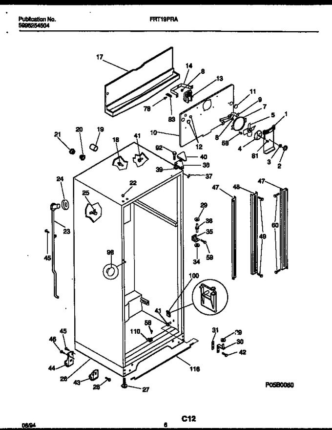 Diagram for FRT19PRAW1