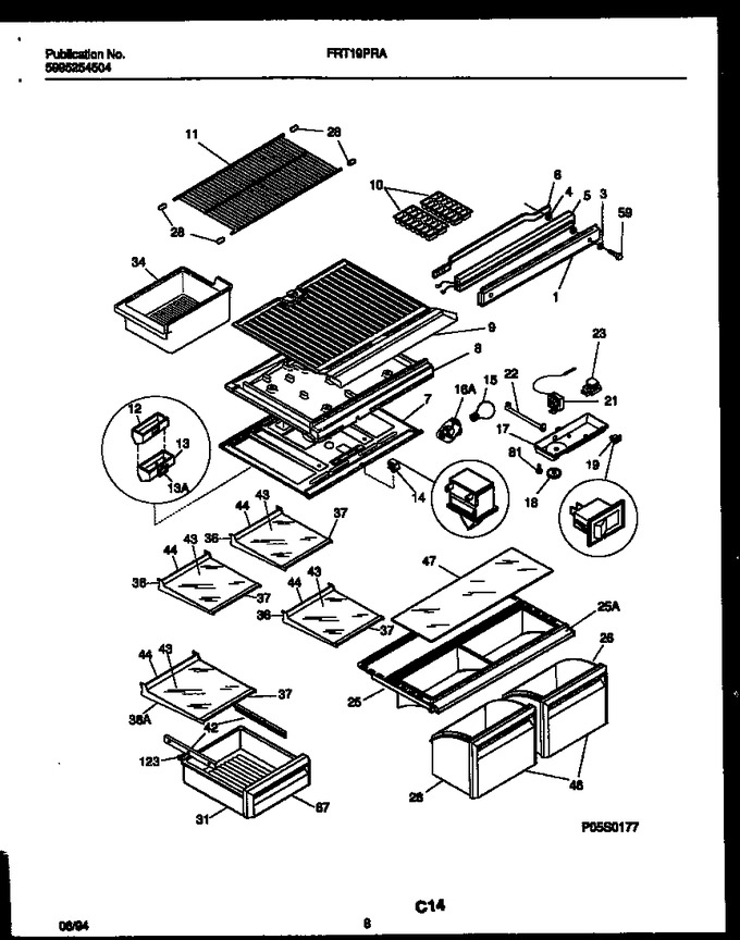 Diagram for FRT19PRAW1