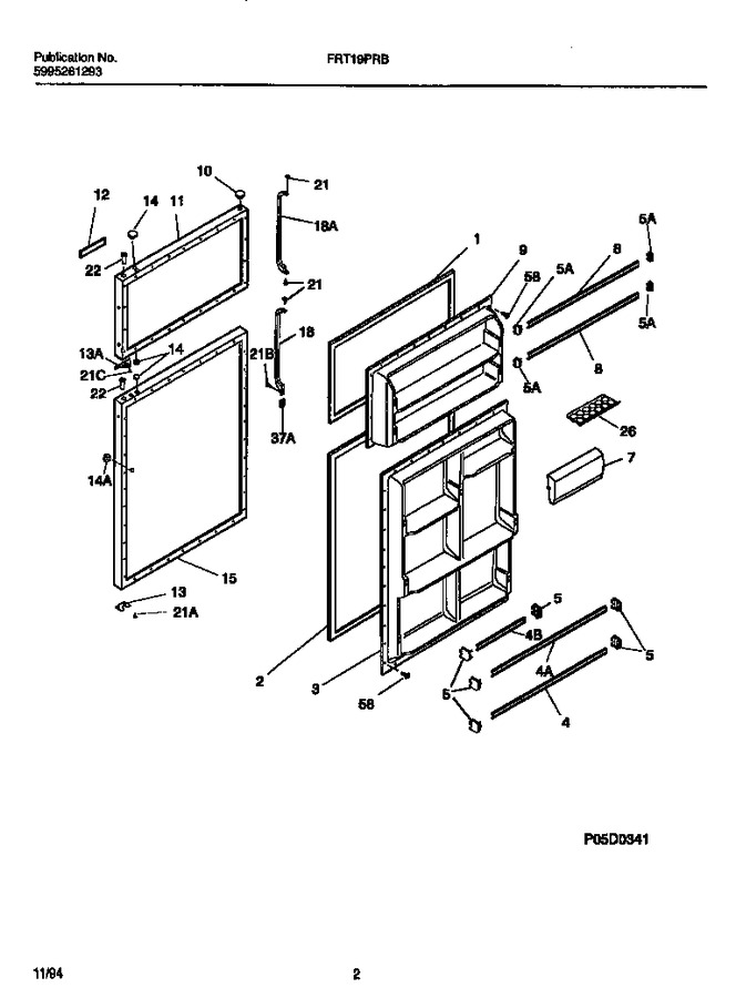 Diagram for FRT19PRBW2
