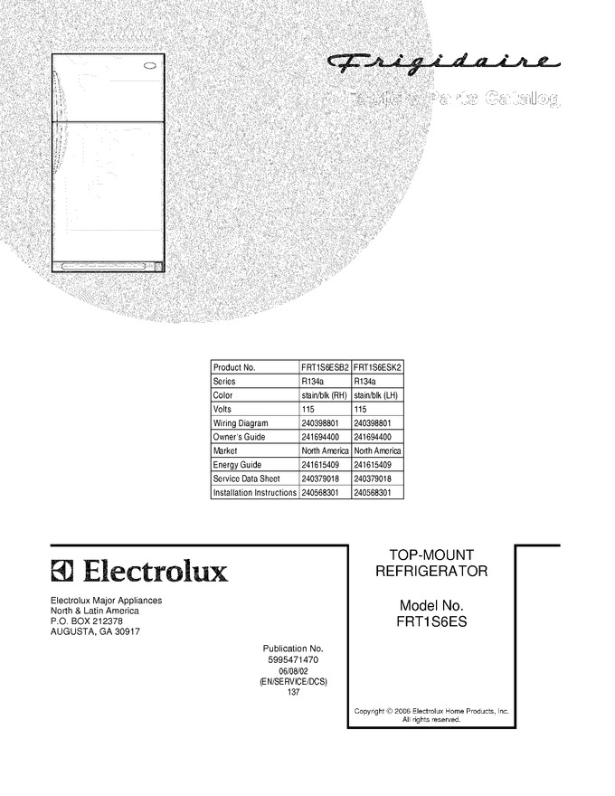 Diagram for FRT1S6ESK2