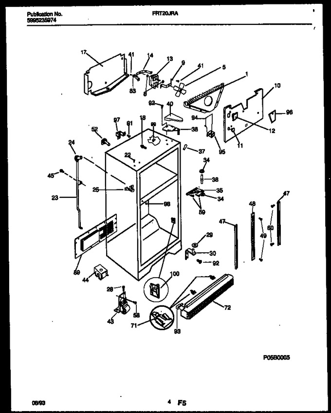 Diagram for FRT20JRAW0