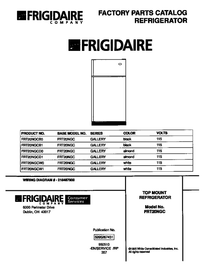 Diagram for FRT20NGCD0
