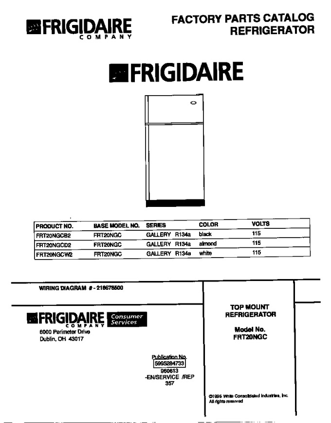 Diagram for FRT20NGCW2