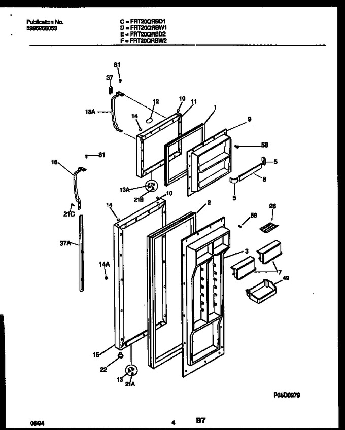 Diagram for FRT20QRBW2