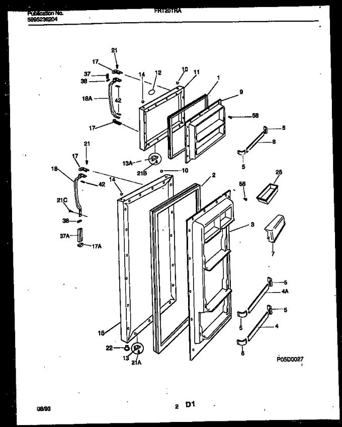 Diagram for FRT20TRAW0