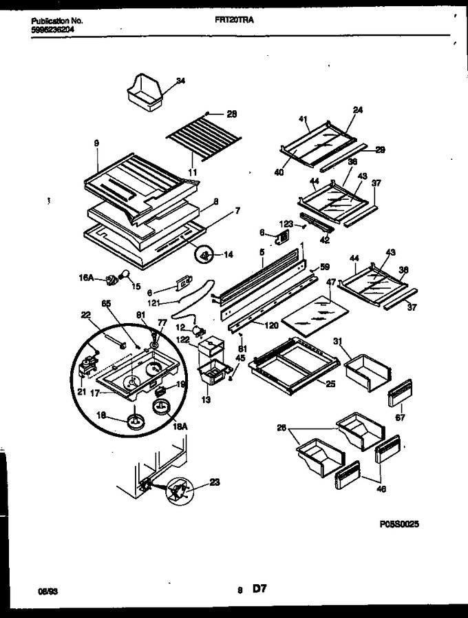 Diagram for FRT20TRAW0