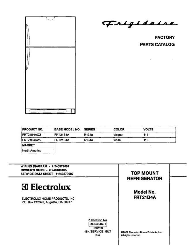 Diagram for FRT21B4AQ2
