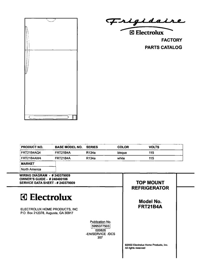 Diagram for FRT21B4AQ4