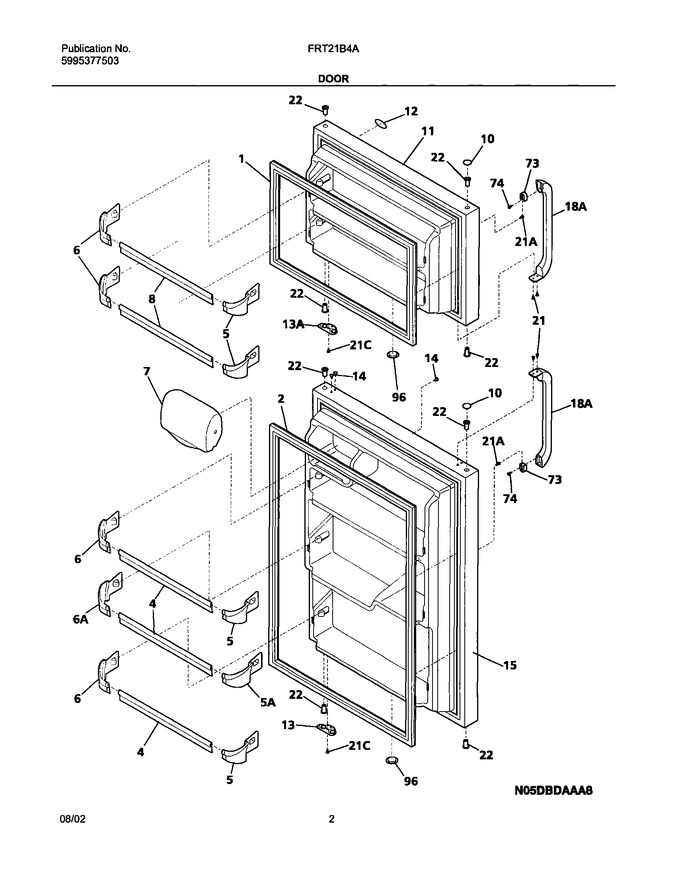 Diagram for FRT21B4AW4
