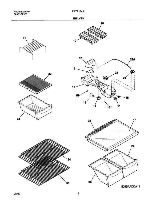 Diagram for FRT21B4AQ4