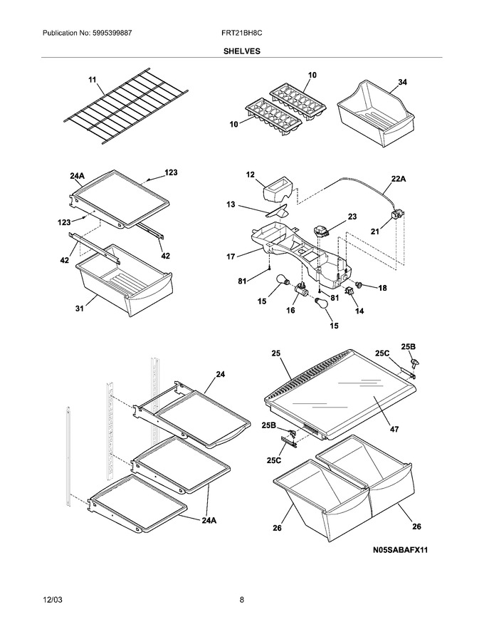 Diagram for FRT21BH8CB1