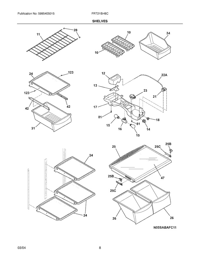 Diagram for FRT21BH8CW2