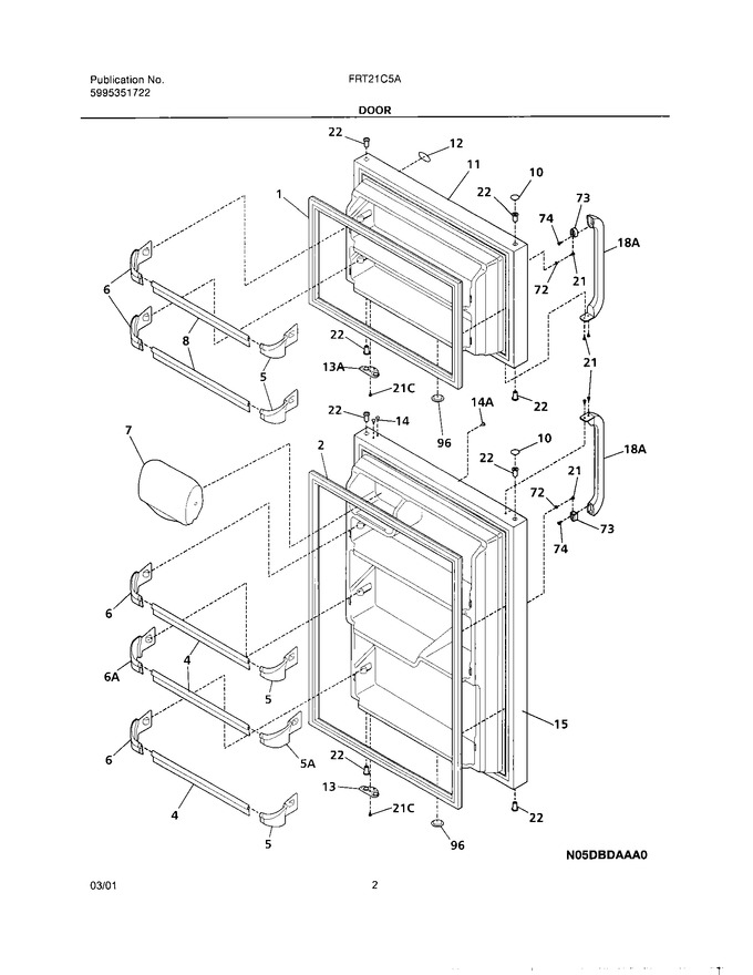 Diagram for FRT21C5AW0
