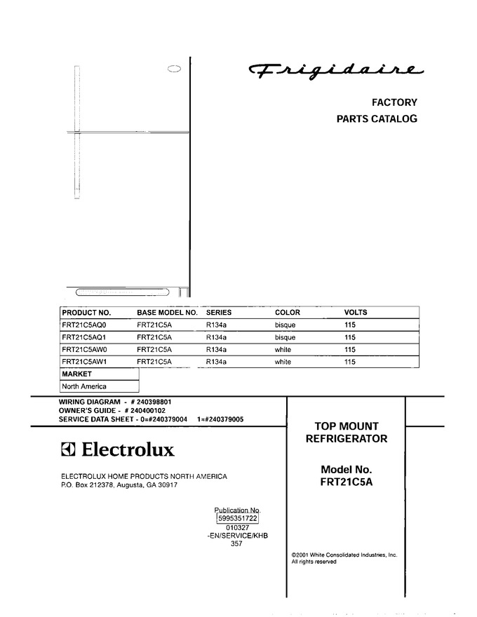 Diagram for FRT21C5AW1