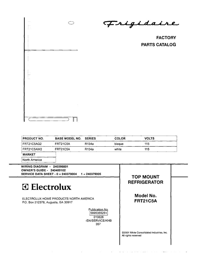 Diagram for FRT21C5AQ2