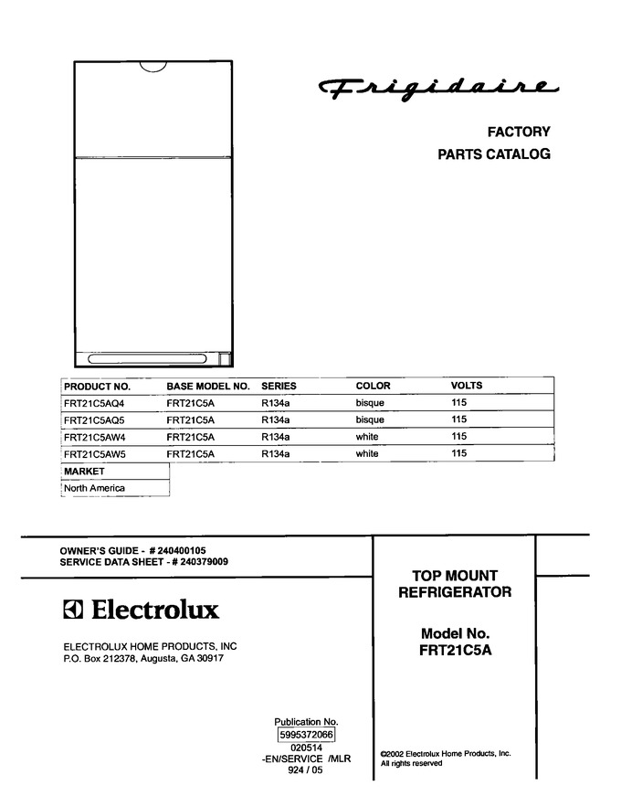 Diagram for FRT21C5AQ5