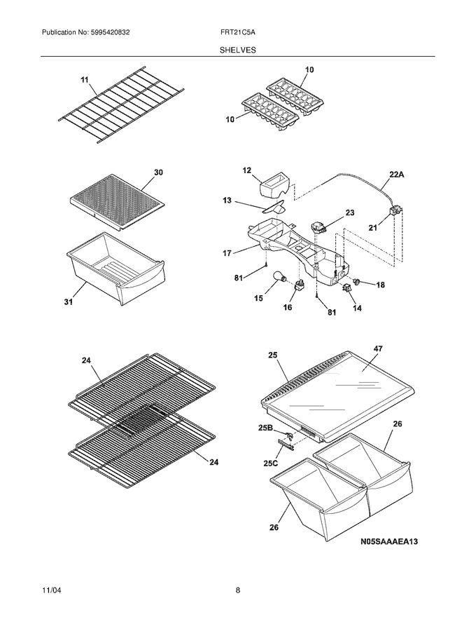 Diagram for FRT21C5AWG