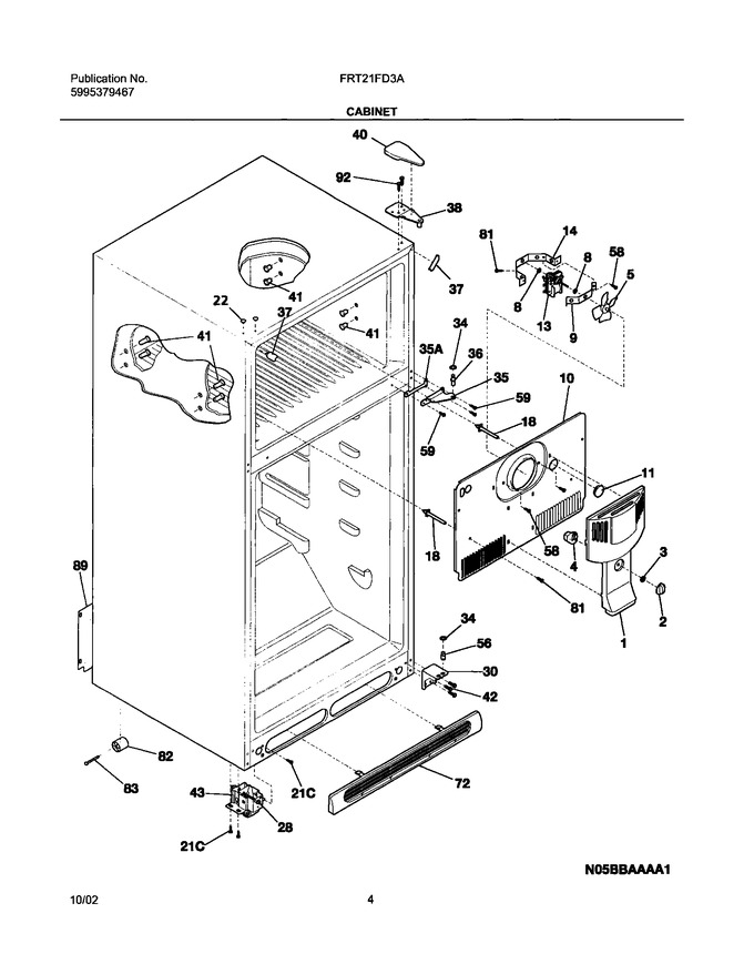 Diagram for FRT21FD3AQ5
